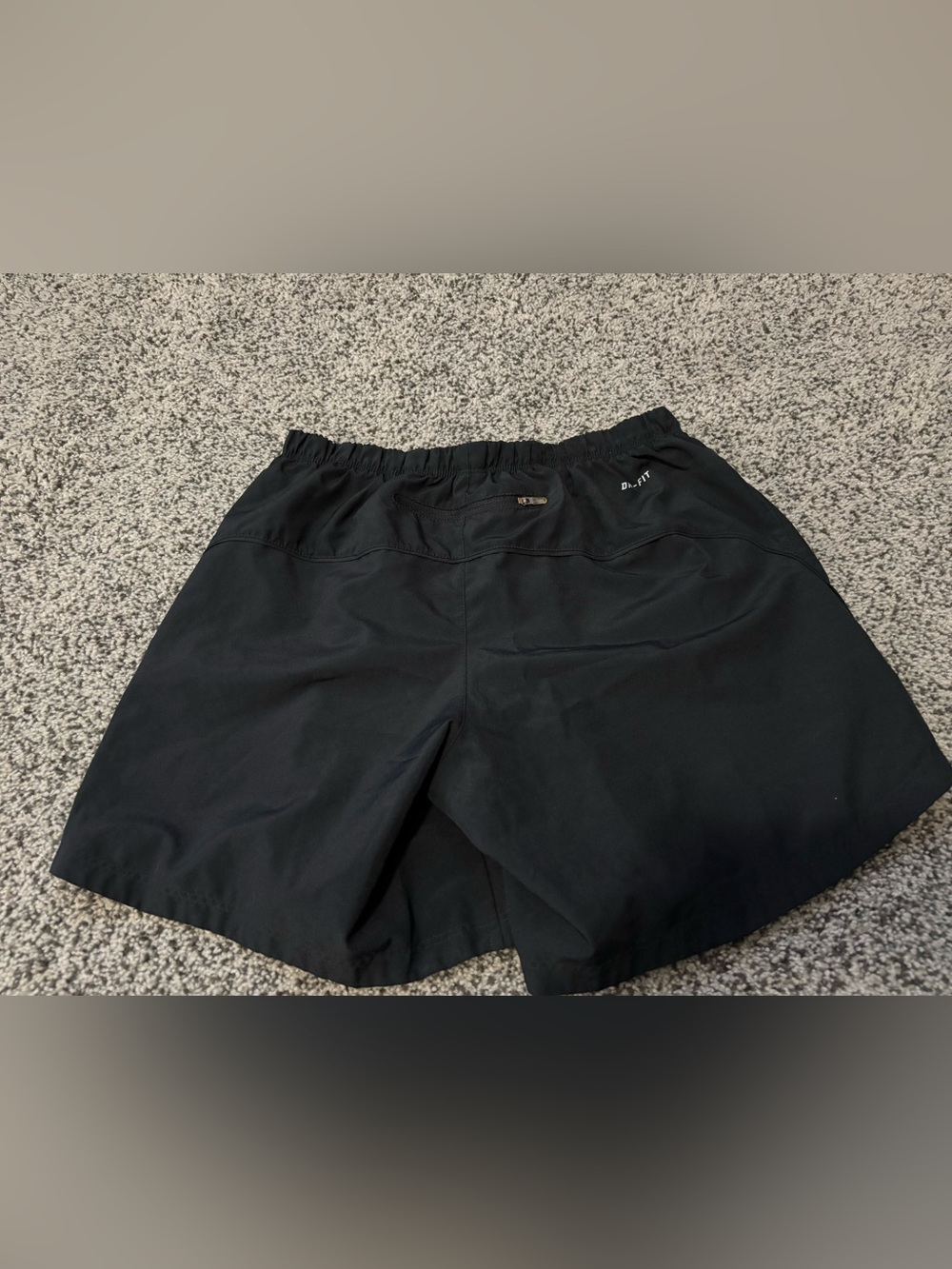 Nike Black Women's Dri-FIT Athletic Shorts - Picture 4 of 5